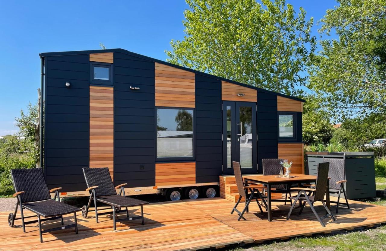 Villa Tiny House Moritz Fedderwardersiel Exterior foto